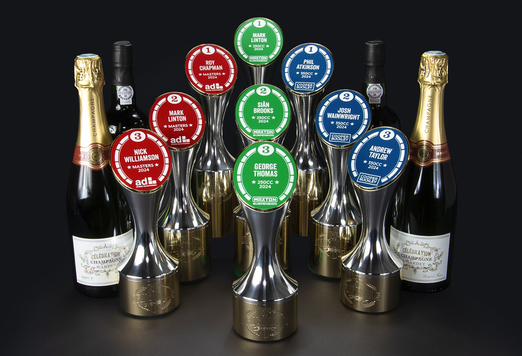Full-service premium motorsport award design and manufacture.
